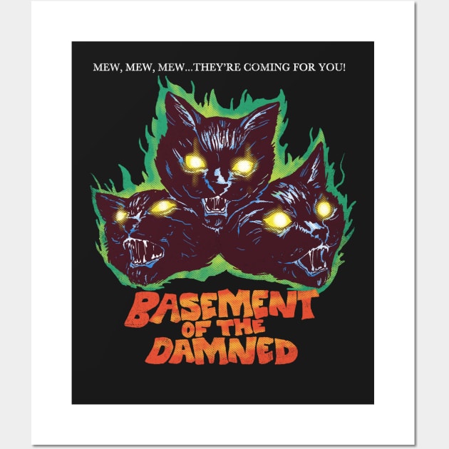 Basement Of The Damned Wall Art by Hillary White Rabbit